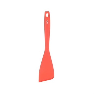 Lurch - Platin Silikon Spatula 28 cm Somon - Yanmaz, Yapışmaz, Bükülmez, Çizmez, Tat ve Koku Bırakmaz - 240064