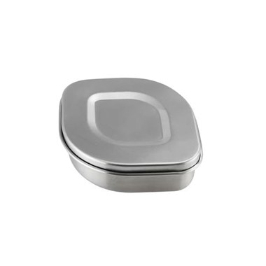 Lurch - “Snack Box” 350 ml, Paslanmaz Çelik Beslenme/Atıştırmalık Kabı Fırınlanabilir - 240936