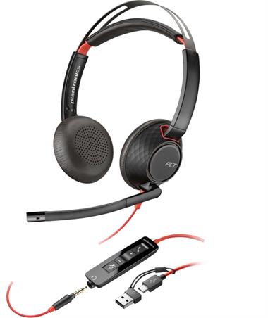 Poly BW 5220 USB-C HS +3.5mmP +USB-C/A