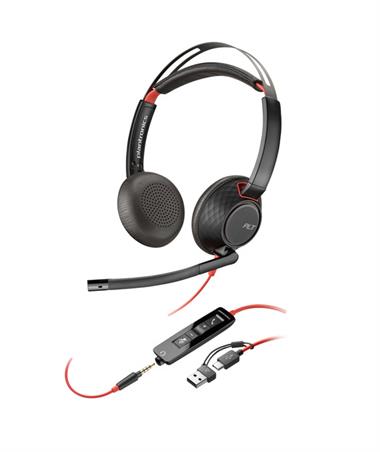 Poly BW 5220 USB-C HS +3.5mmP +USB-C/A