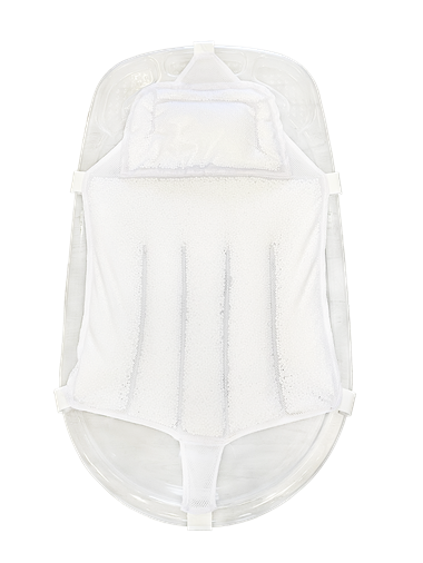 Sema Baby Köpüklü Kafa Destekli Bebek Banyo Filesi - Beyaz