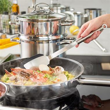 Rösle Silikon Uçlu Paslanmaz Çelik Spatula 10635