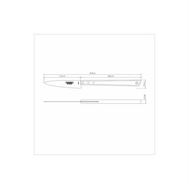Tramontina 26444-100 46cm Barbekü Servis Bıçağı