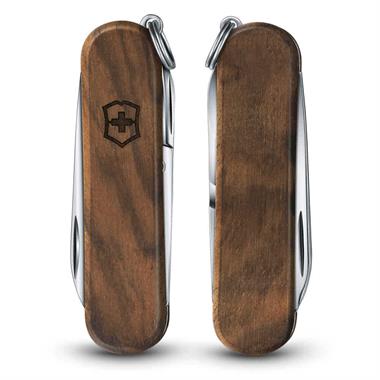 Victorinox 0.6221.63 Classic SD Wood Çakı, Ceviz Ağacı