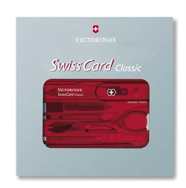 Victorinox 0.7100.T SwissCard Classic Ruby