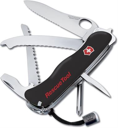 ​Victorinox 0.8623.MWN.3 RescueTool Siyah Hayat Kurtarma Çakısı