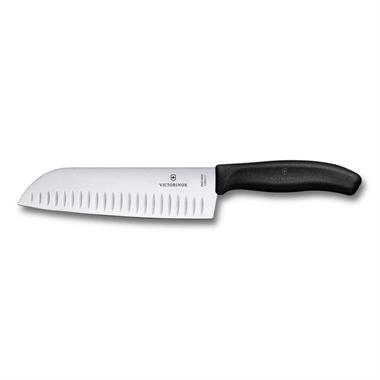 Victorinox 6.8523.17G 17cm Siyah Santoku Bıçağı, Hediye Kutulu