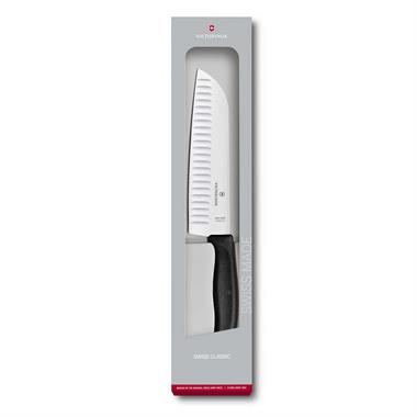 Victorinox 6.8523.17G 17cm Siyah Santoku Bıçağı, Hediye Kutulu
