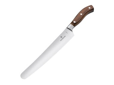 Victorinox 7.7430.26G Dövme Çelik Akağaç 26 cm Ekmek - Pasta  Bıçağı