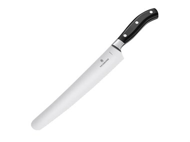 Victorinox 7.7433.26G Dövme Çelik Siyah 26 cm Ekmek - Pasta  Bıçağı