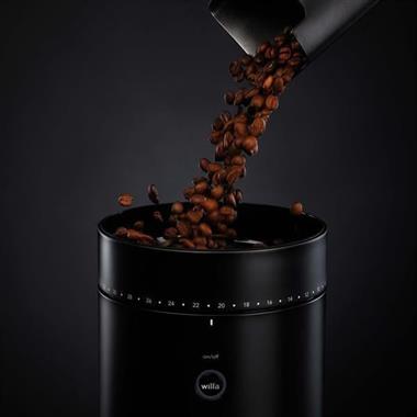 Wilfa - Uniform+ 58mm Flat Dişli Tartılı Kahve Öğütücü - Siyah - WSFBS-200B