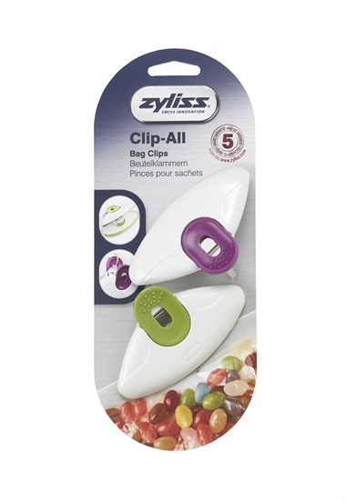 Zyliss E990030 2li Poşet Kapatma Klipsi (büyük Boy)