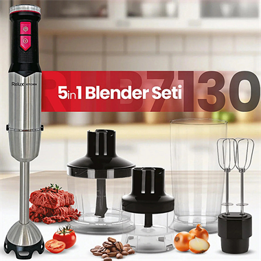 Relux RHB7130 Blender Set (5in 1) 1300 Watt