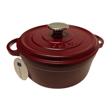 Sürel 24 cm Yuvarlak Tencere Saten Bordo