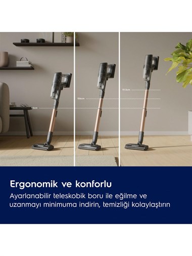 Electrolux EP82AB25UG Şarjlı Dikey Süpürge