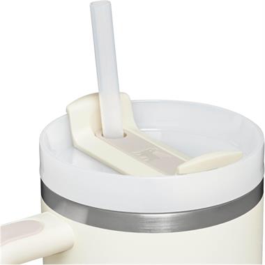 Stanley Quencher H2.O FlowState™ Tumbler Pipetli Termos | 1.18L Krem