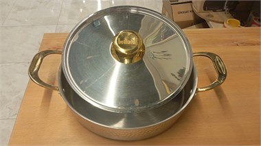 Brillant 24cm İnox Basık Tencere