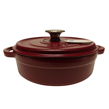 Sürel 24 cm Yuvarlak Tencere Saten Bordo