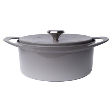 Pot Art, Derin Tencere, 28 Cm, Parlak Gri