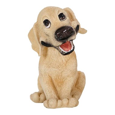 Renkli Mutlu Köpek Biblo