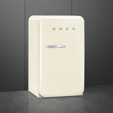 Smeg Fab10 Retmo Mini Buzdolabı Krem Sağ Menteşe