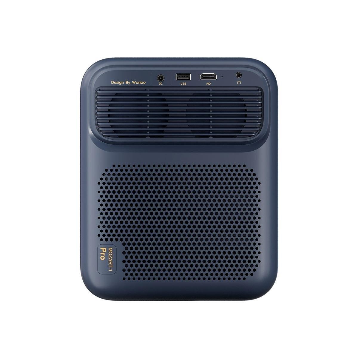 Wanbo Mozart 1 Pro Akıllı Projeksiyon Cihazı – 1200 ANSI, Google TV, HDR, MEMC, Lisanslı | 2025 Yeni Versiyon