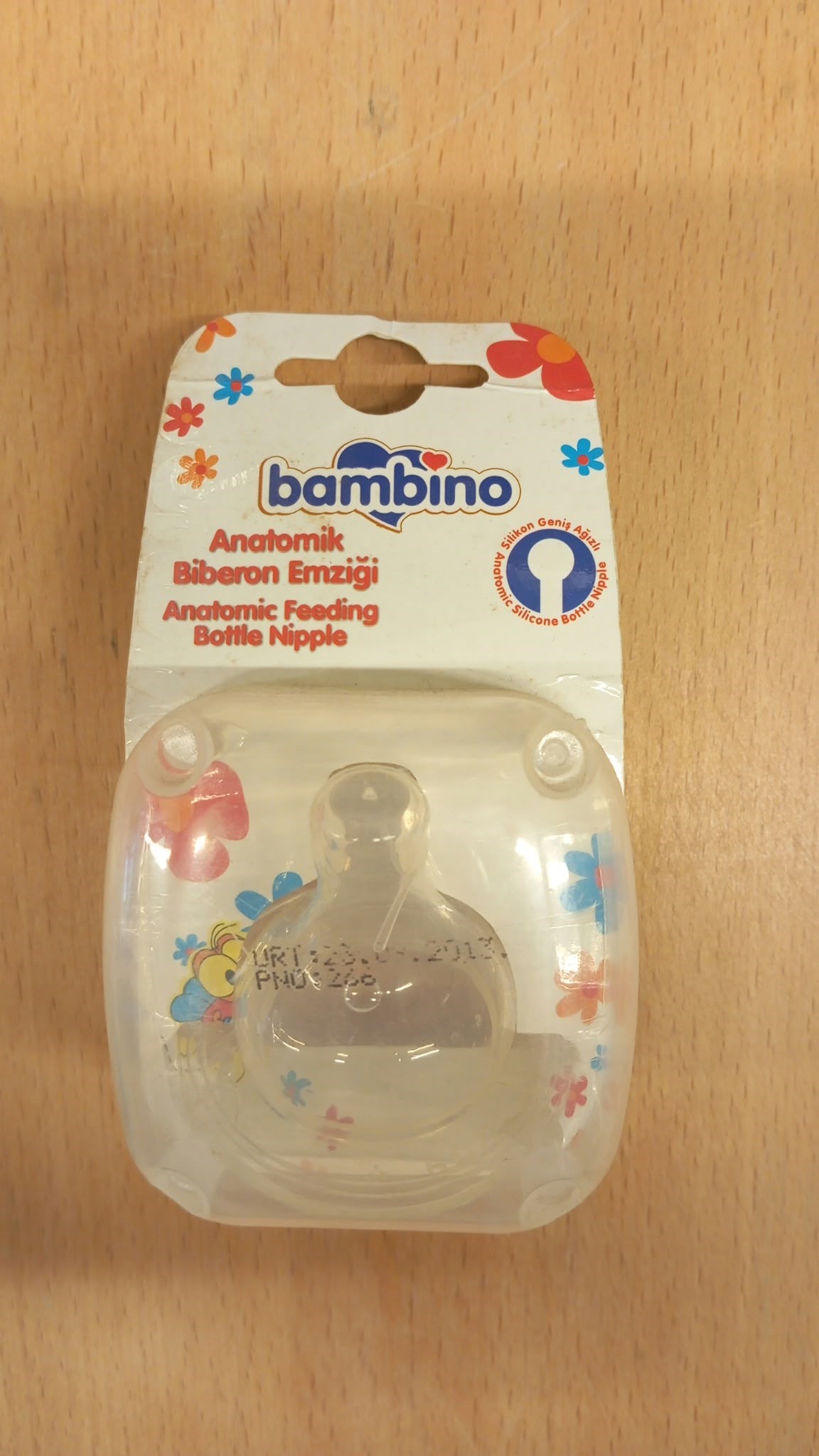 Bambino Geniş Ağızlı Biberon Emziği NO.2