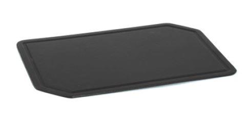 Sürel 20*30 cm Dikdörtgen Düz Et Pleyt Mat Siyah