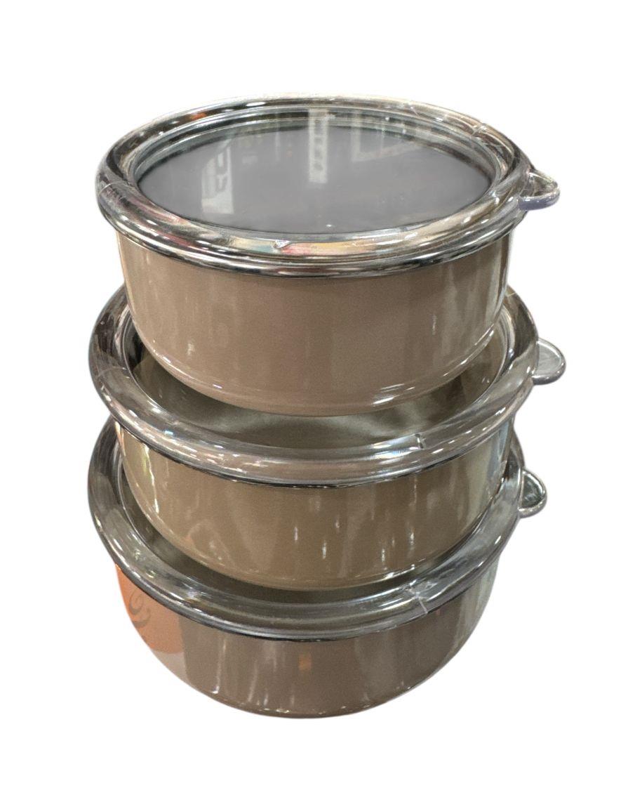 NBL EMAYE TOPRAK 3'LÜ SAKLAMA KABI