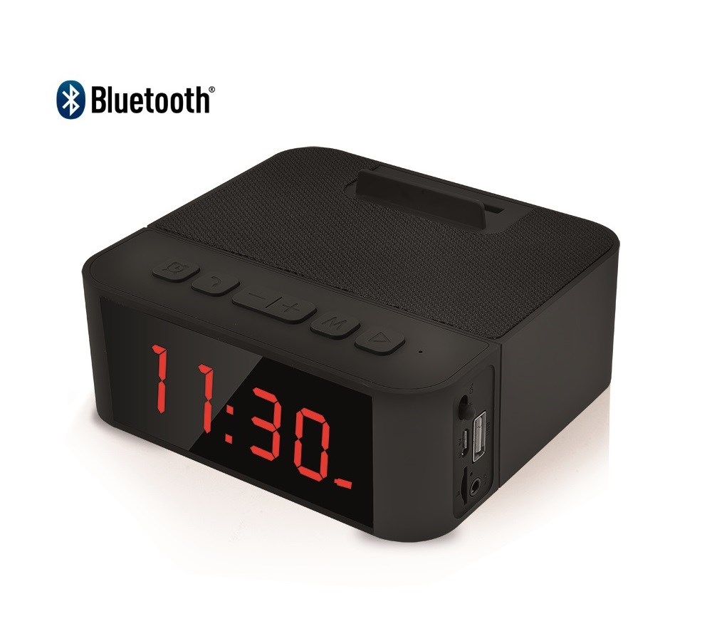 HomeTime 50 - Taşınabilir Bluetooth Hoparlör Ve Dijital Saat