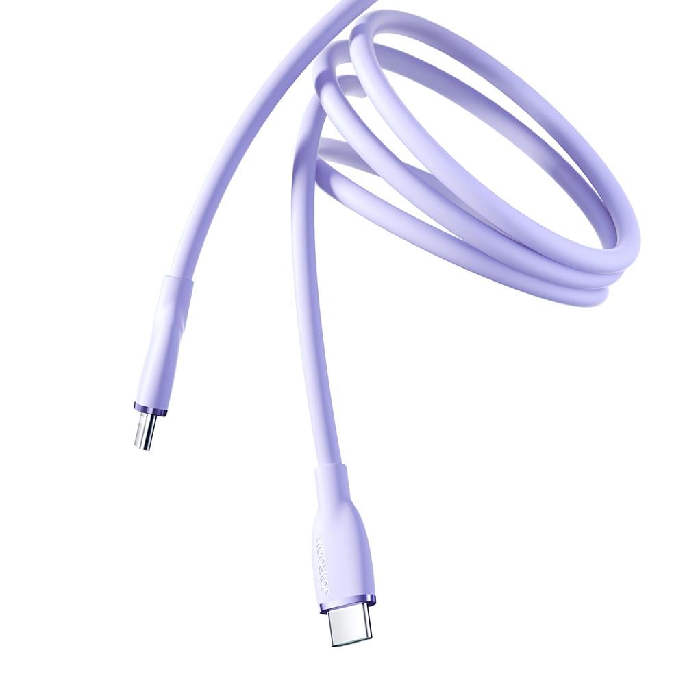 JOYROOM SA29-CC5 100W TYPE C-TYPE C 1.2M-PURPLE