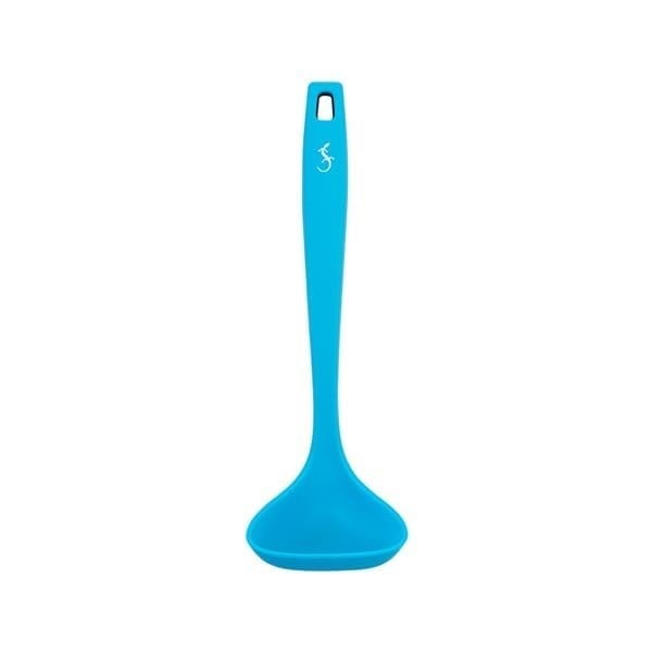 Lurch - Platin Silikon Sos Kepçesi 28 cm Mavi - Yanmaz, Yapışmaz, Bükülmez, Çizmez, Tat ve Koku Bırakmaz - 240115