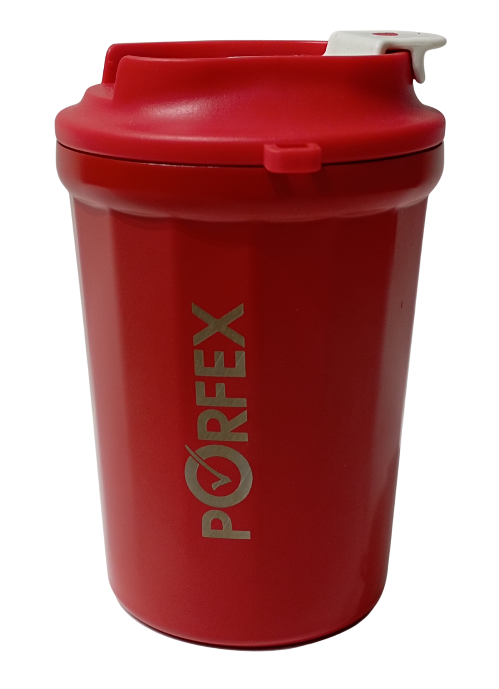 PORFEX 5357 MAT KIRMIZI ÇELİK TERMOS