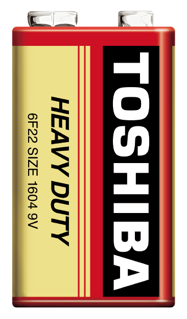 Toshiba 6F22KG 9 Volt Pil 1'li