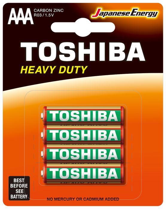 Toshiba R03UG Bls. 4'lü