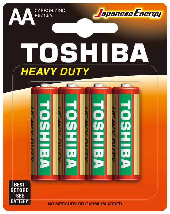 TOSHIBA R6KG BLS. KALEM PİL 4LÜ