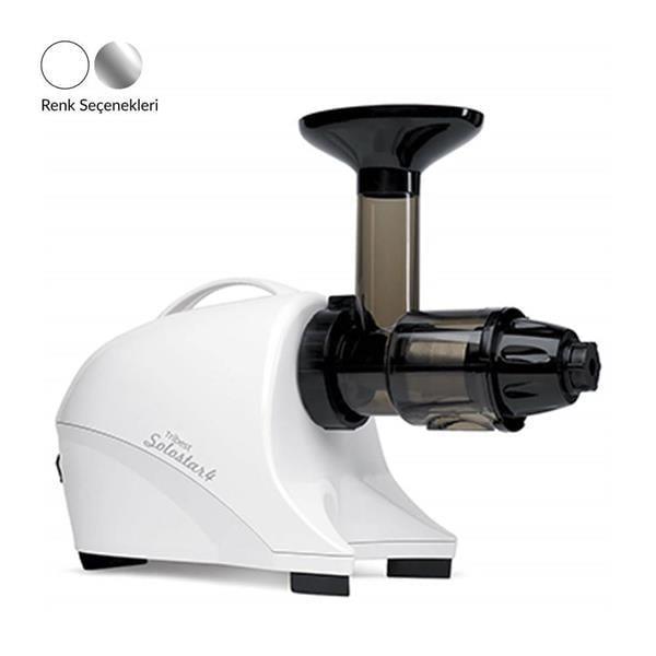 Tribest - Solostar 4 Soğuk Sıkım Meyve Ve Sebze Sıkacağı - SS-4250-F-Krom