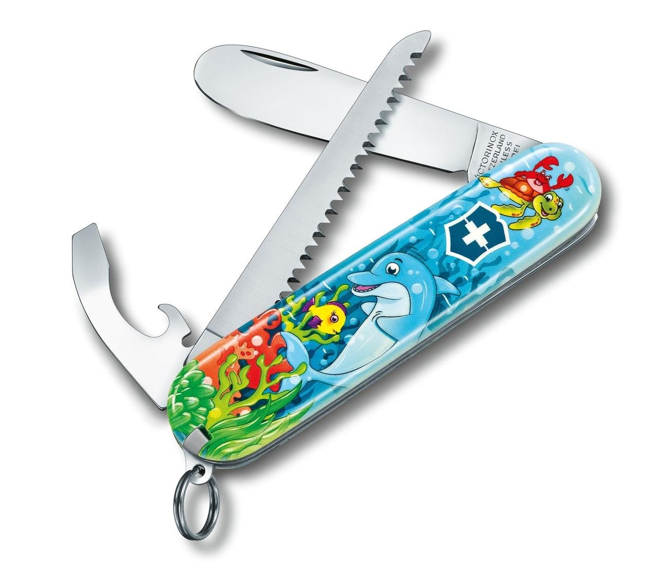 ​Victorinox 0.2373.E1 My First Victorinox Yunus Desenli Çakı ve Boyama Kitabı