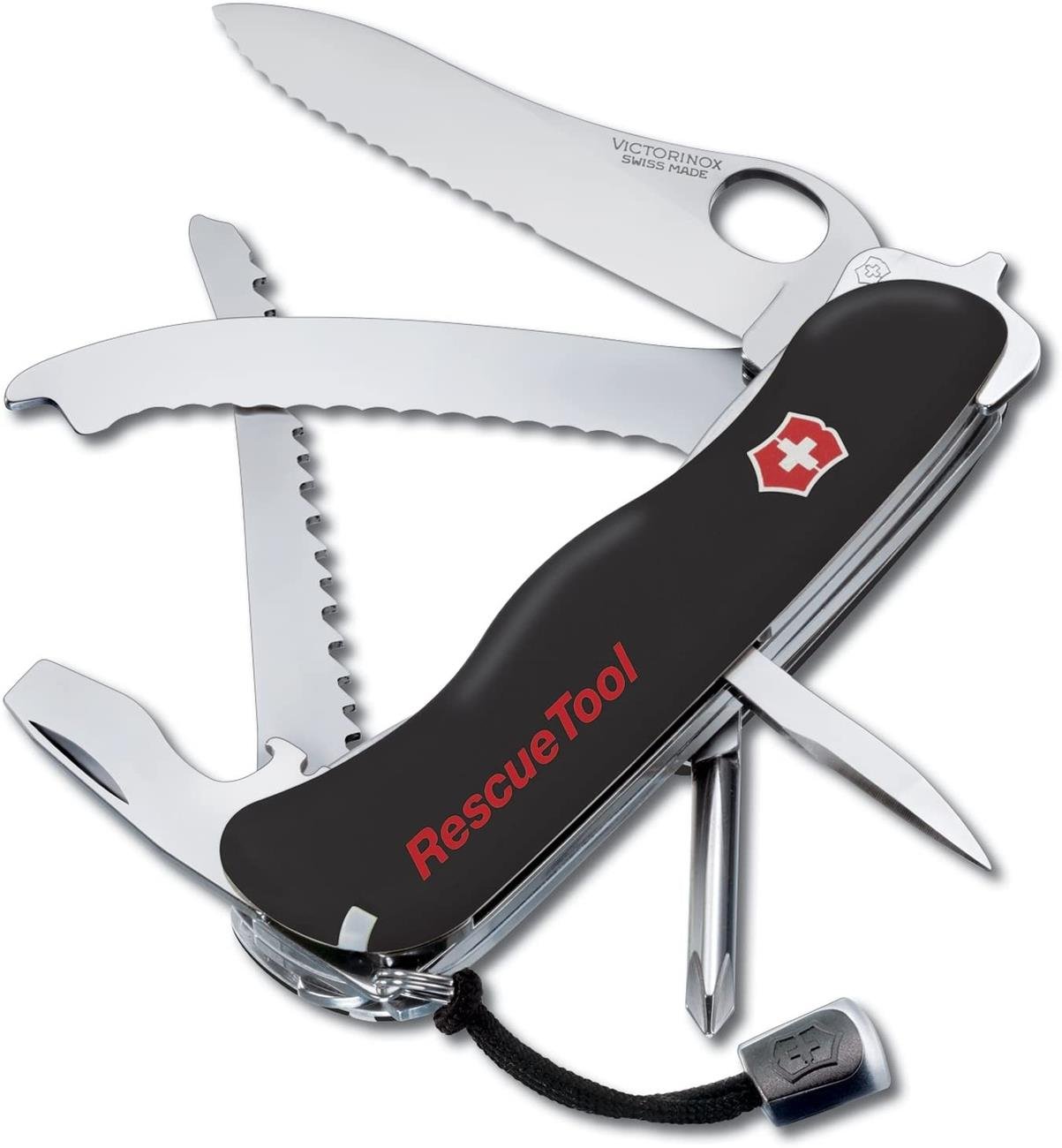 ​Victorinox 0.8623.MWN.3 RescueTool Siyah Hayat Kurtarma Çakısı
