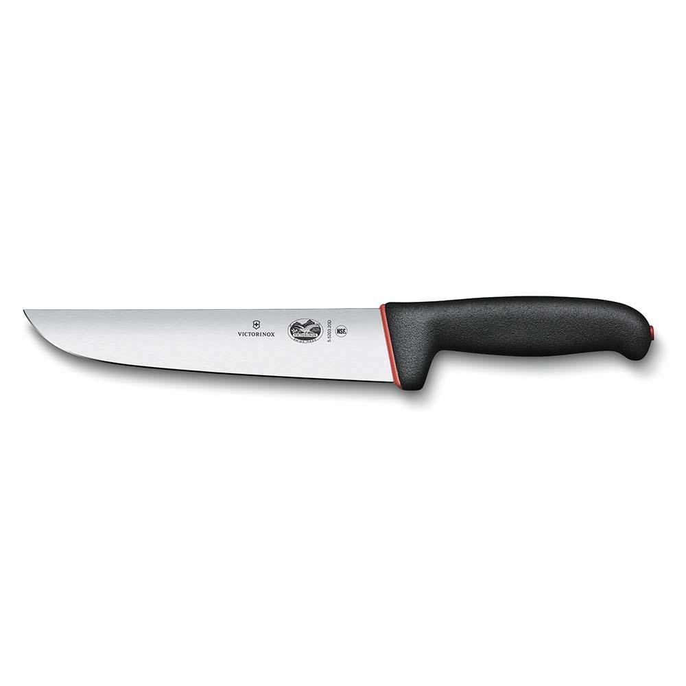 Victorinox 20cm Siyah Fibrox Kasap Bıçağı
