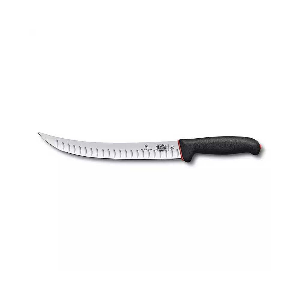 Victorinox 5.7223.25D 25cm Siyah Kavisli Kasap Bıçağı, Kaydırmaz Sap