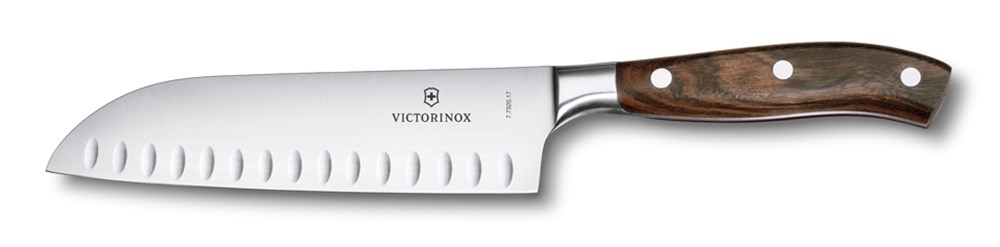 Victorinox 7.7320.17g Grand Maître Dövme Çelik Santoku Bıçağı