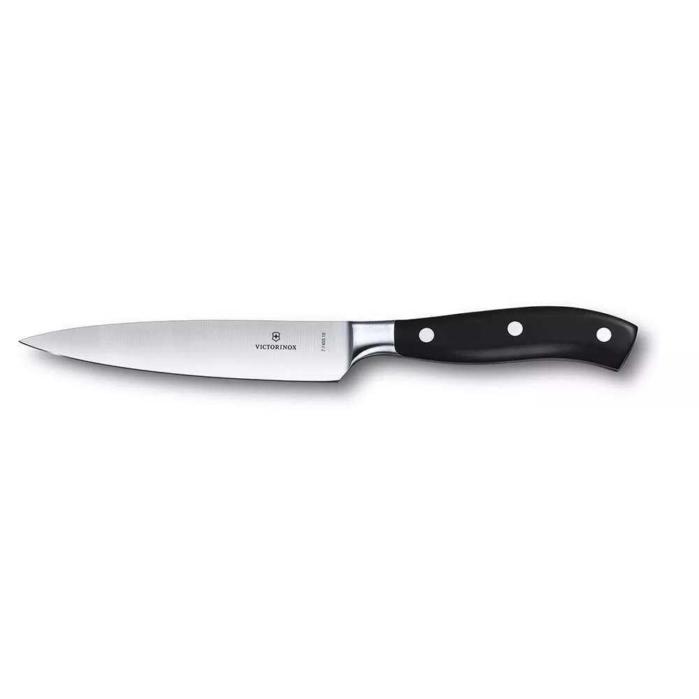 Victorinox 7.7403.15G 15cm Siyah Dövme Çelik Doğrama Bıçağı, Hediye Kutulu