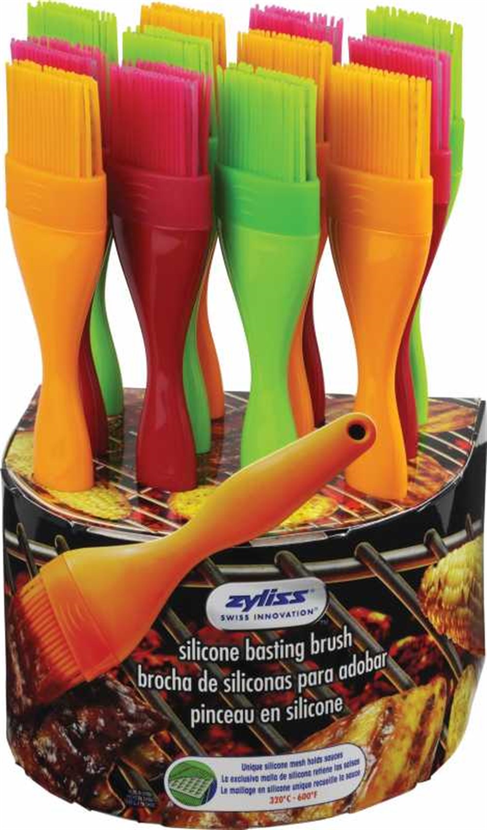 Zyliss E71567 Silikon Yağlama Fırçası (stand 12 Adet)