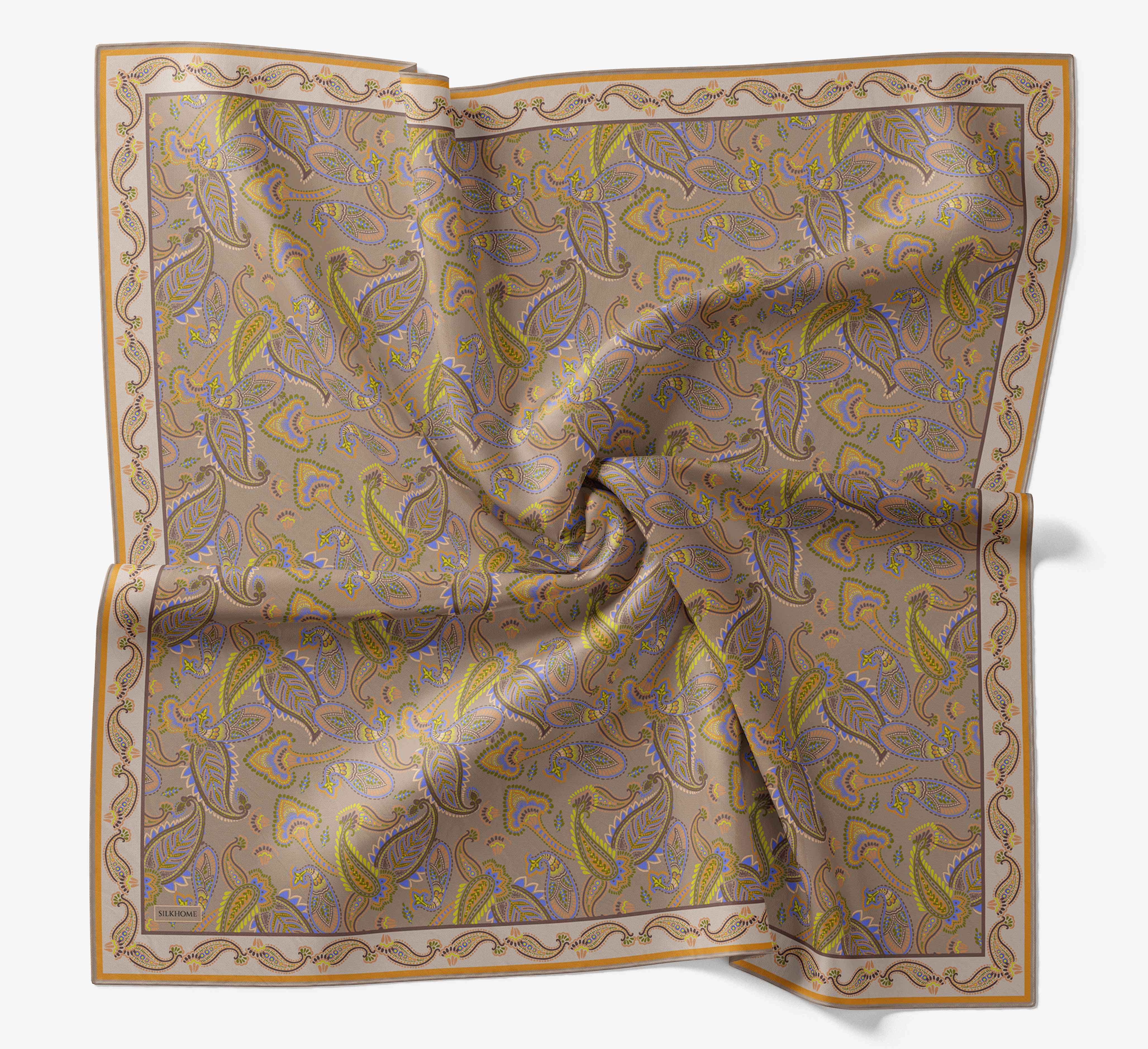 Soft Eşarp Şal Motif Vizon