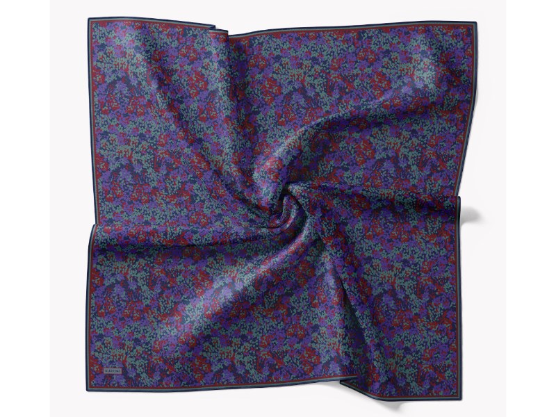 Soft Eşarp Autumn Bloom Morcivert