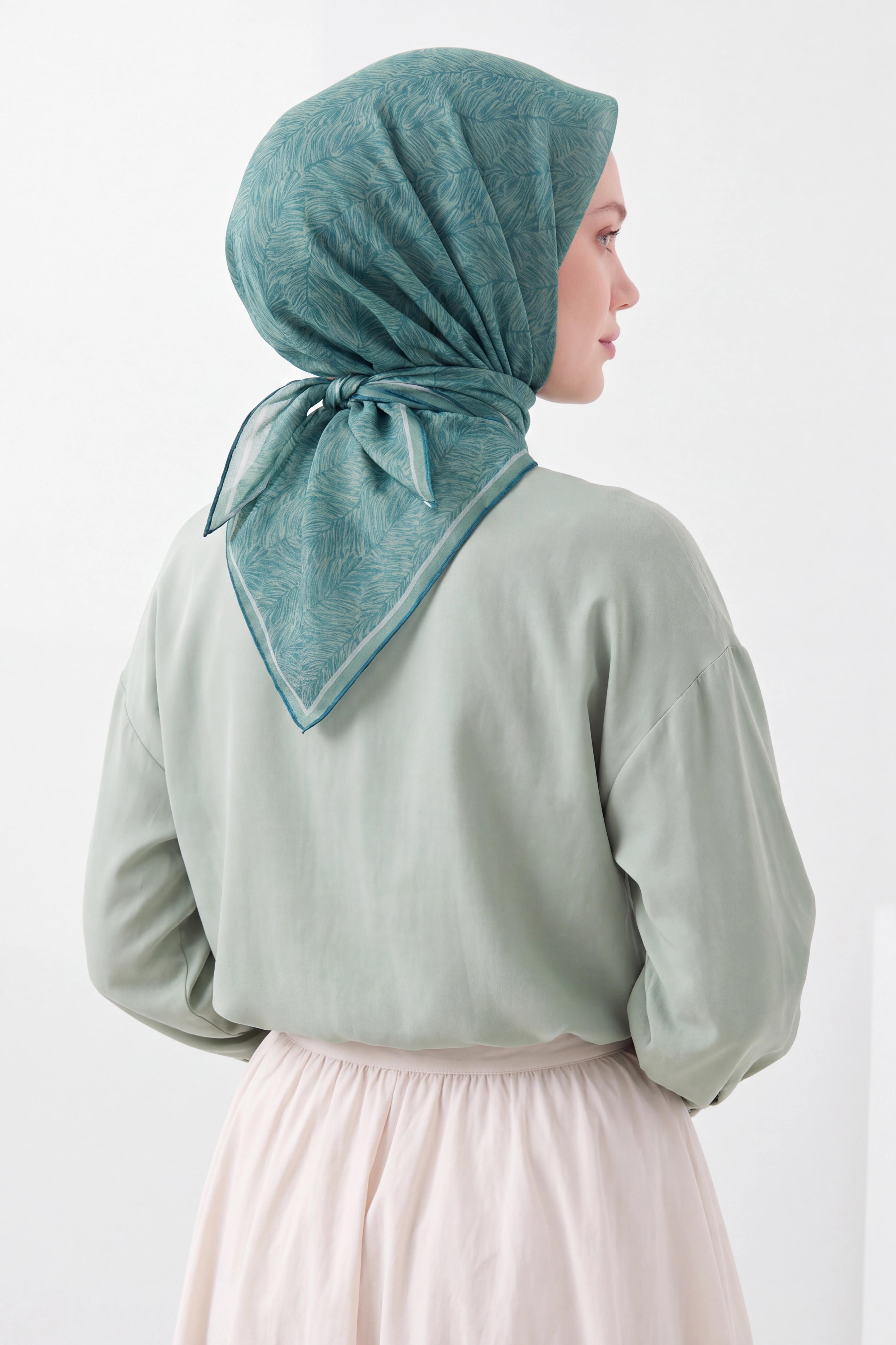 Soft Eşarp Petra Yeşil