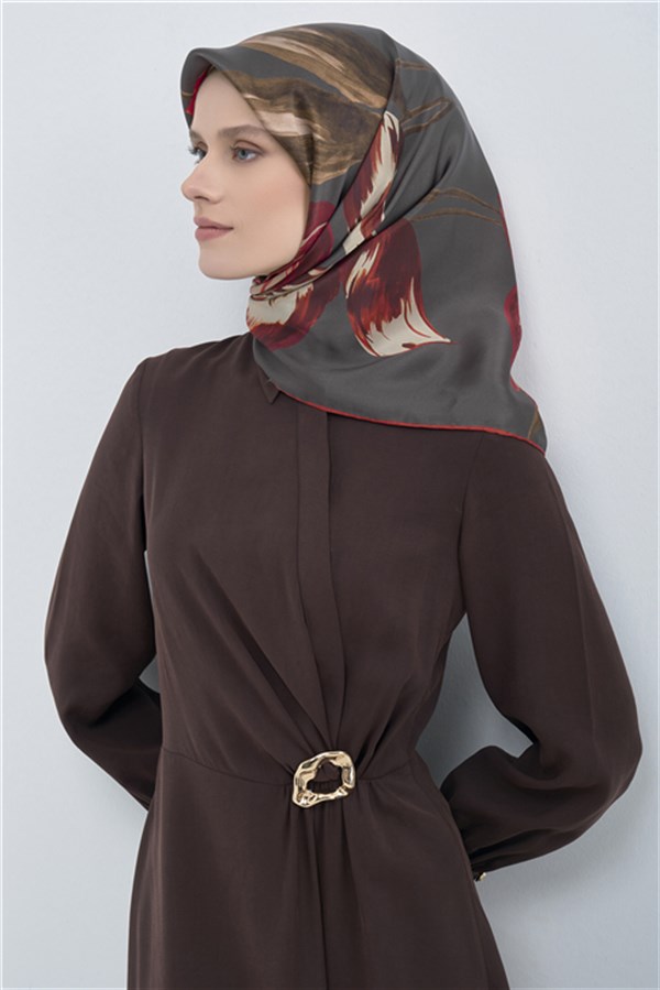 Armine  Saf İpek Sura Eşarp 9506D 85