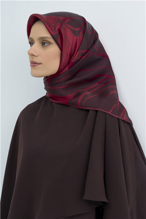 Armine  Saf İpek Sura Eşarp 9553D 34