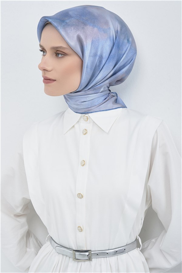 Armine  Saf İpek Twill Eşarp 9501D 04